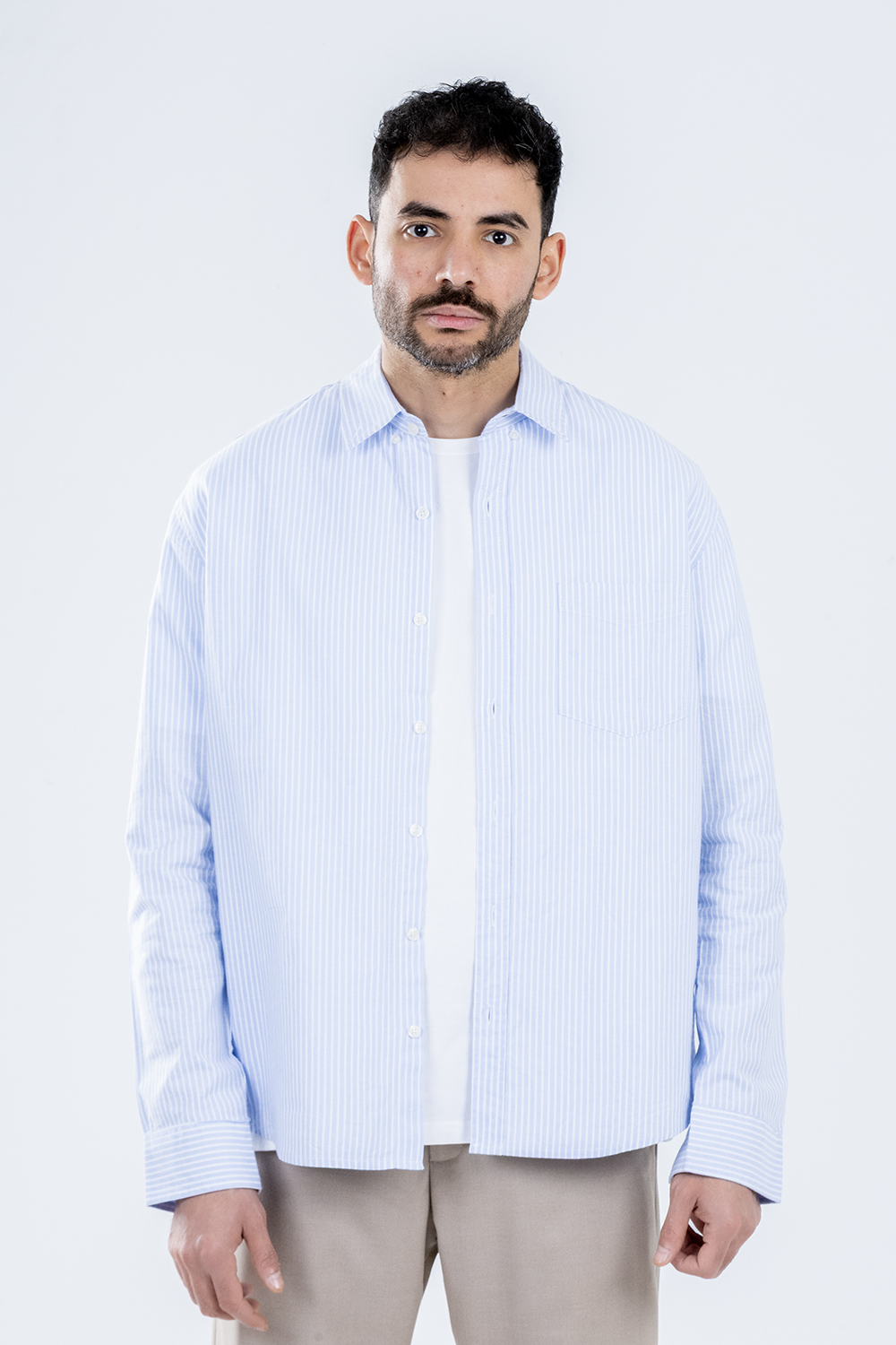Button-up . Oxford shirt