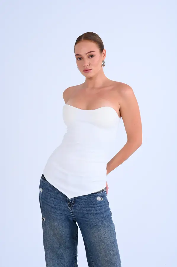 White Corset top
