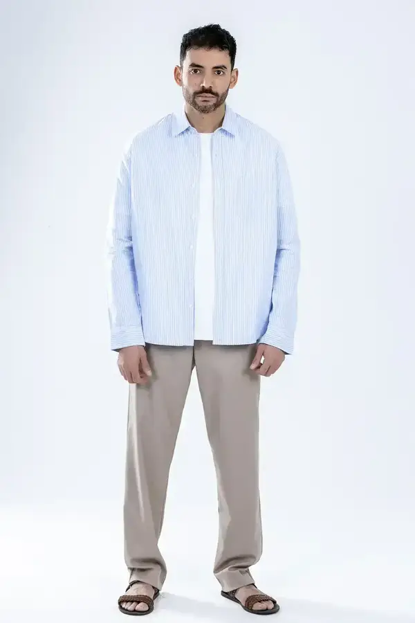 Button-up . Oxford shirt