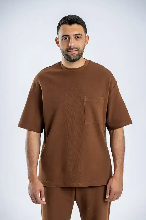 T-Shirt loose fit – textured